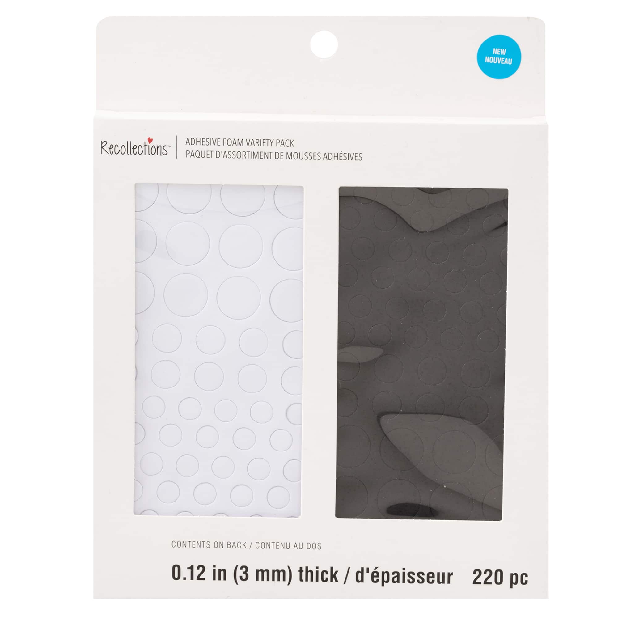 12 Pack: Foam Adhesive Variety Pack by Recollections™